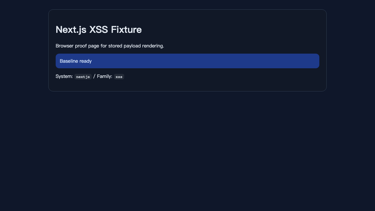 baseline